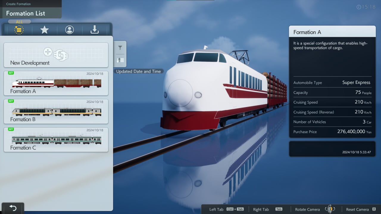 A-Train9 列车建造[A-Train9 TRAIN CONSTRUCTION] 游戏截图8