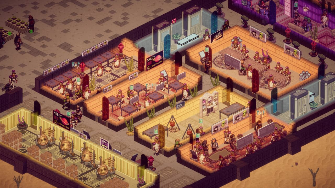 银河尽头的餐厅[The Diner at the End of the Galaxy] 游戏截图2