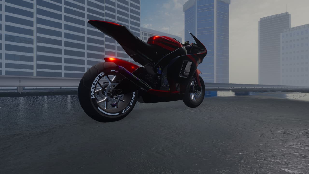 摩托车夜骑[Motorcycle Night Ride] 游戏截图9