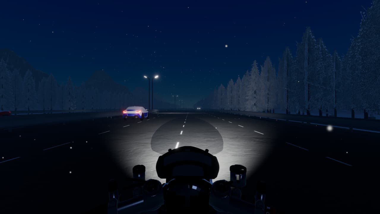 摩托车夜骑[Motorcycle Night Ride] 游戏截图7