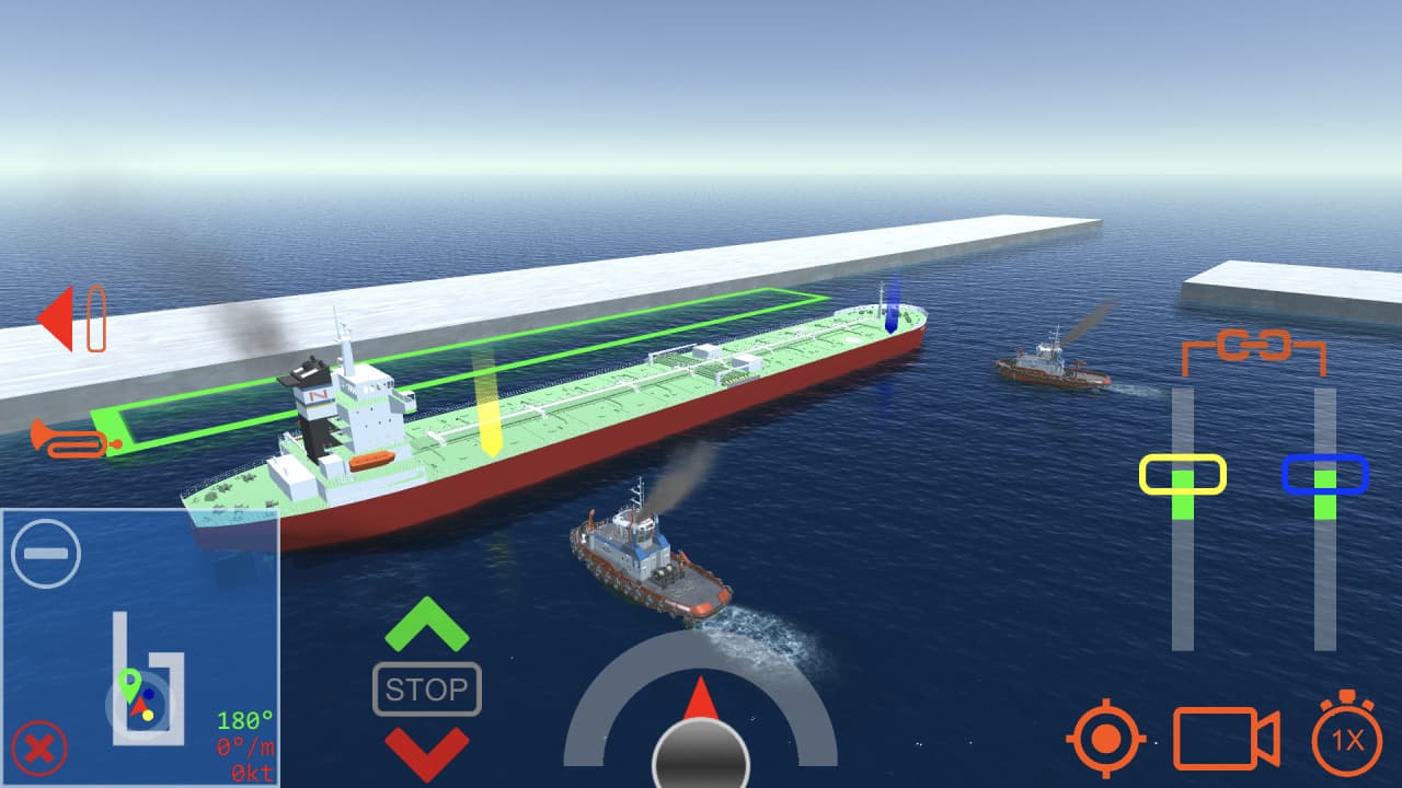 船舶操纵模拟器[Ship Handling Simulator] 游戏截图2