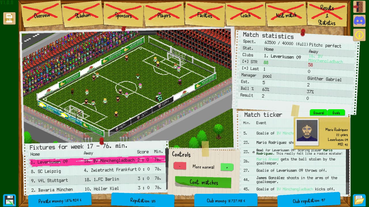 博卡姆的足球经理[Boeckham's Football Manager] 游戏截图4
