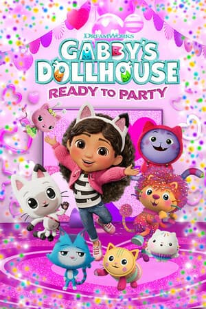 梦工厂佳比的玩具屋：准备派对[DreamWorks Gabby's Dollhouse: Ready to Party] 游戏封面
