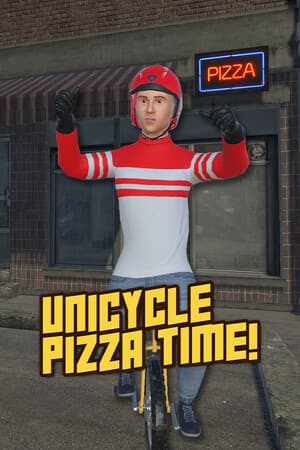 独轮车披萨时间！[Unicycle Pizza Time!] 游戏封面
