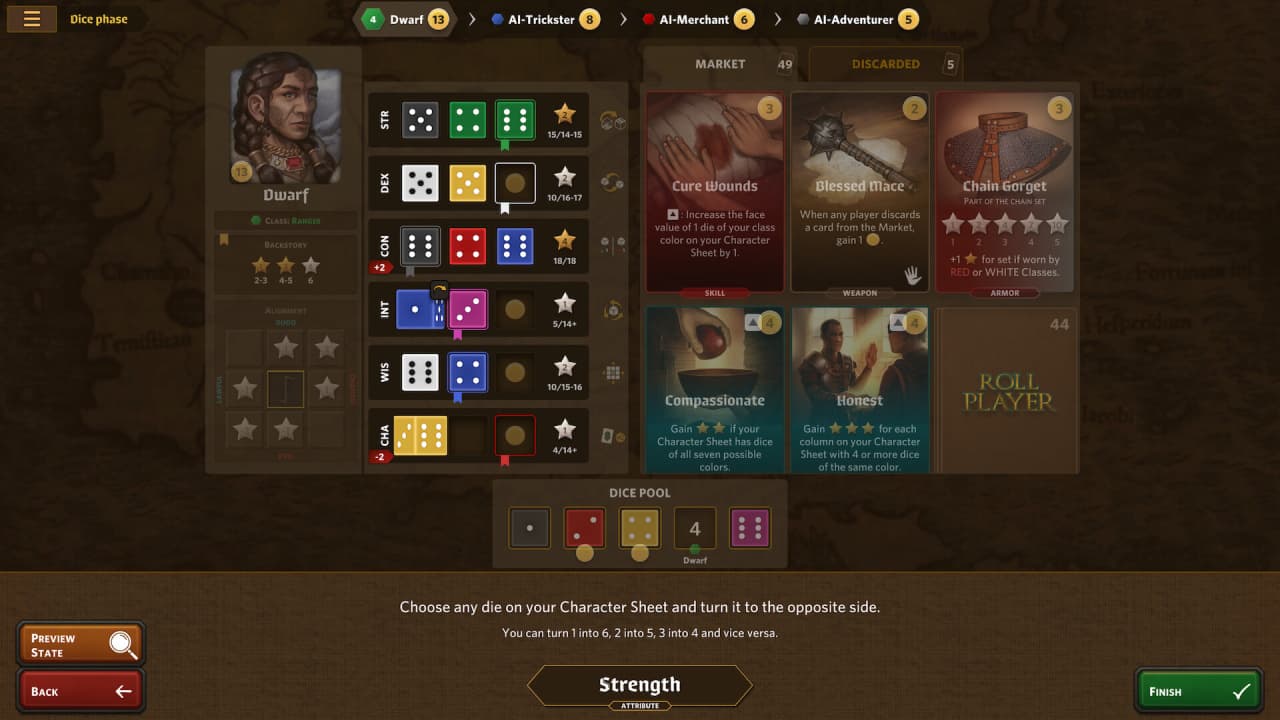 Roll Player - 棋盘游戏[Roll Player - The Board Game] 游戏截图6