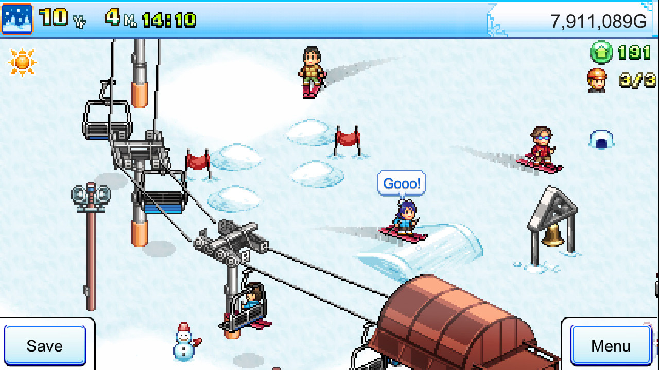 闪亮滑雪场[Shiny Ski Resort] 游戏截图2