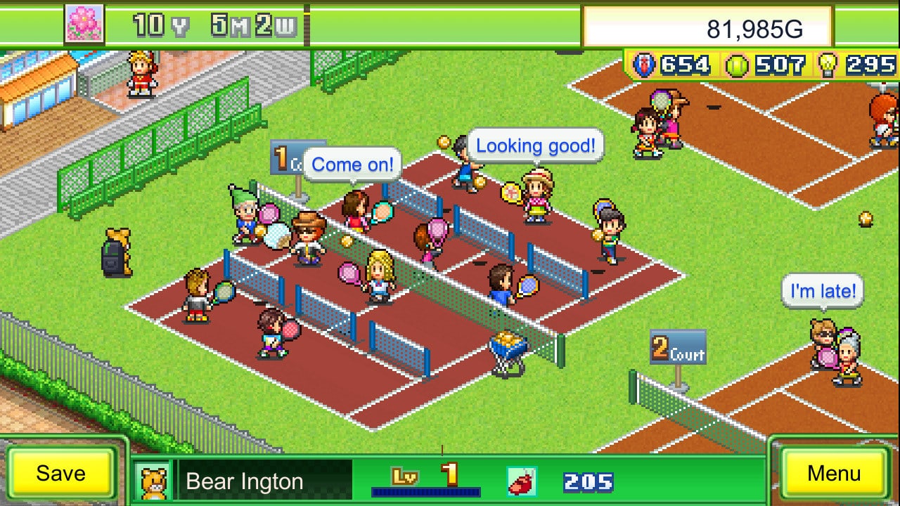 网球俱乐部的故事[Tennis Club Story] 游戏截图2