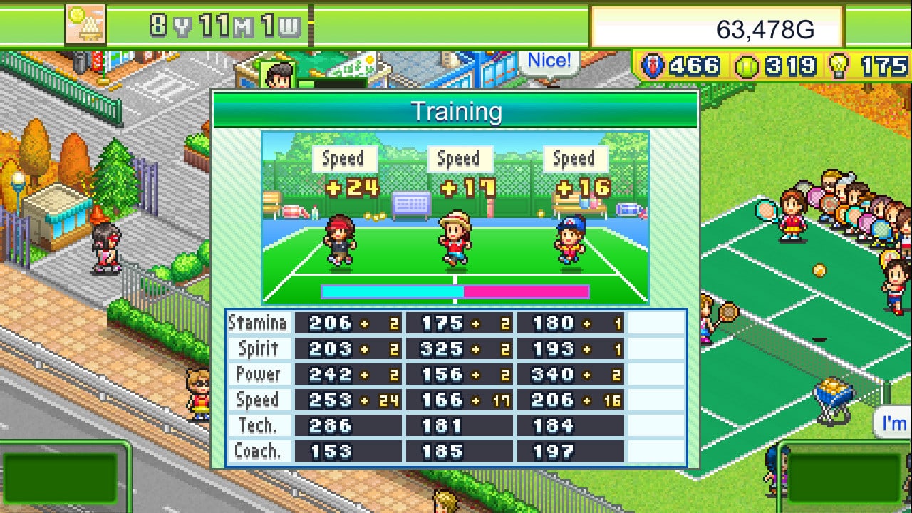 网球俱乐部的故事[Tennis Club Story] 游戏截图4