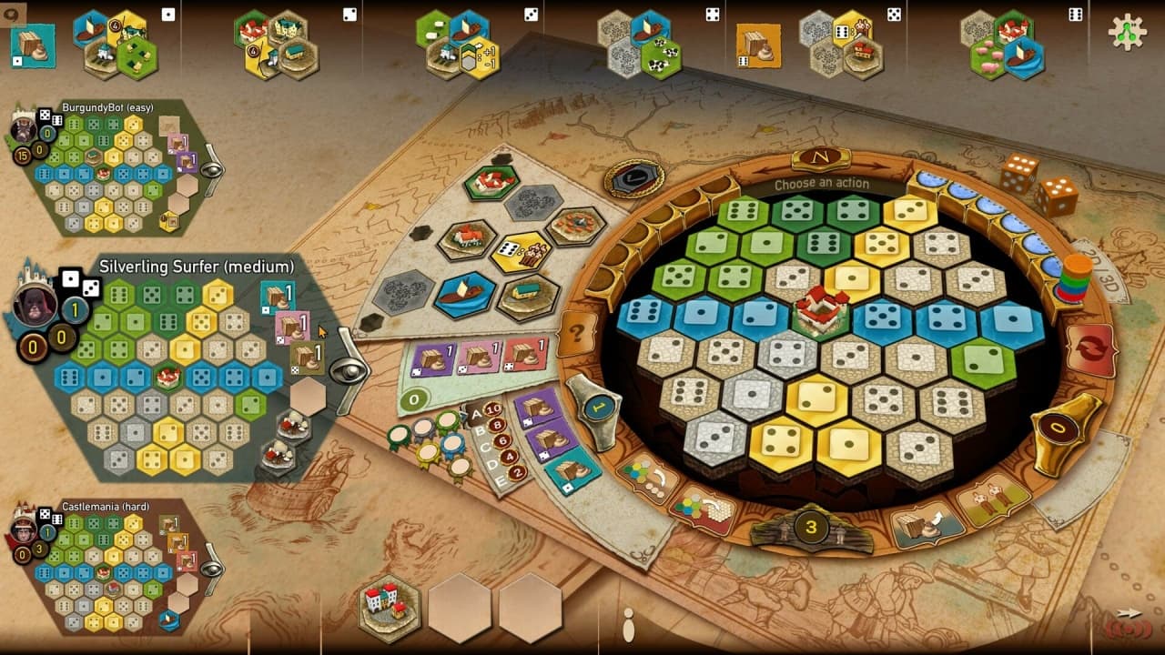 勃艮第的城堡[The Castles of Burgundy] 游戏截图6
