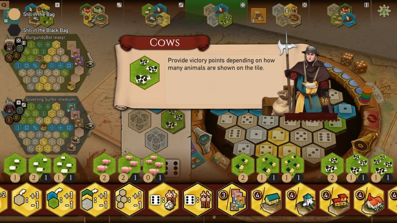 勃艮第的城堡[The Castles of Burgundy] 游戏截图9