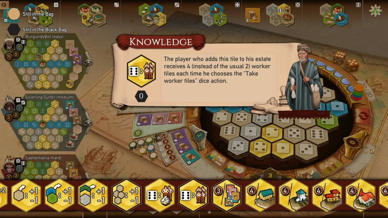 勃艮第的城堡[The Castles of Burgundy] 游戏截图7
