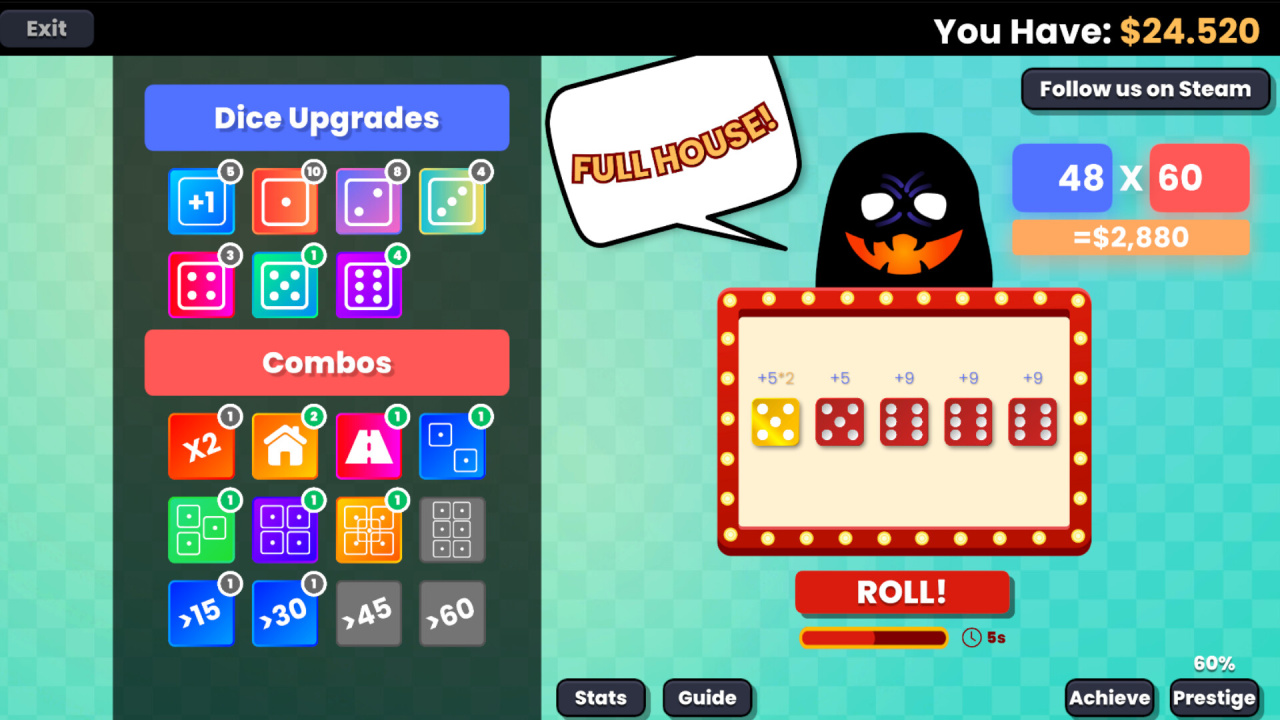 迷你放置骰子怪物[Mini Idle Dice Monster] 游戏截图2