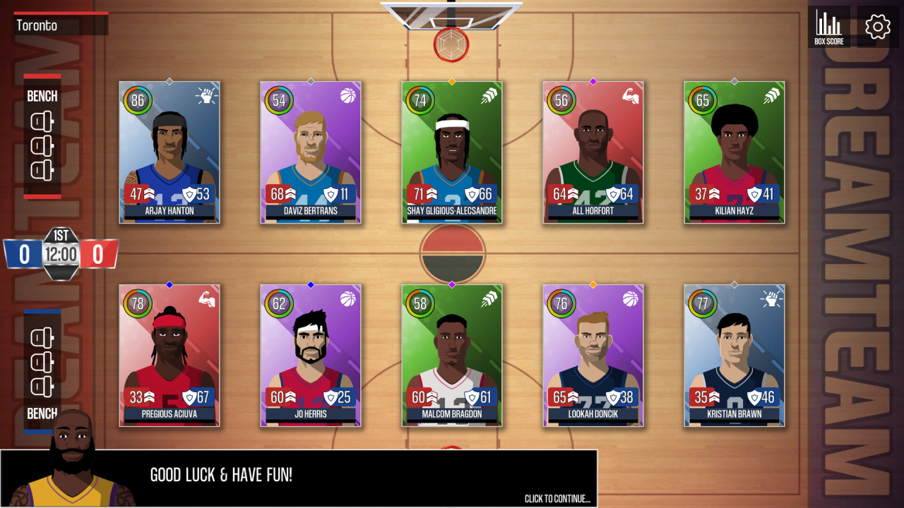 篮球梦之队[Dream Team Basketball] 游戏截图2