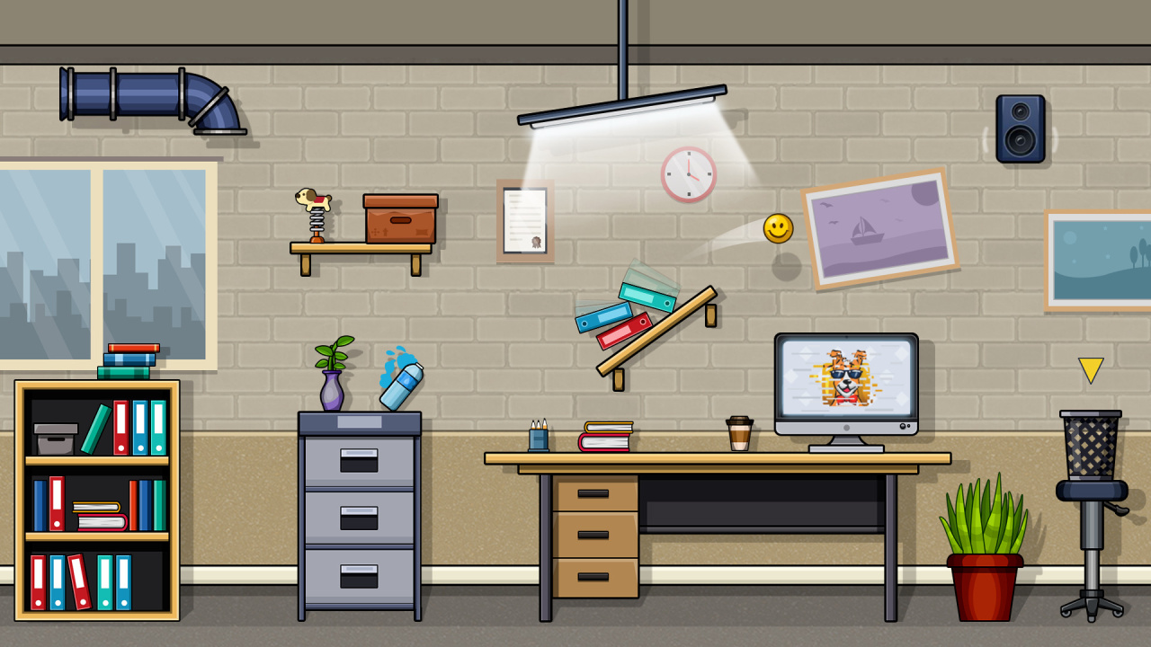 Ball at Work：终极速通平台游戏！[Ball at Work: The Ultimate Speedrun Platformer!] 游戏截图2
