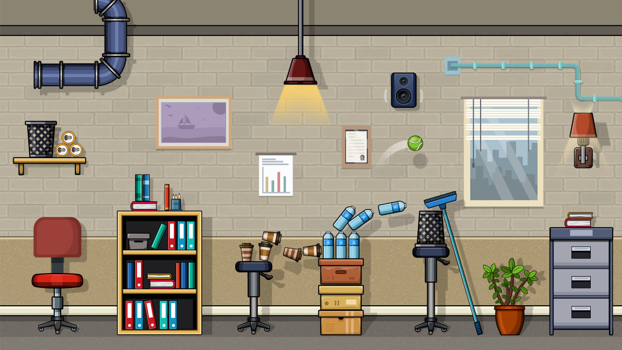 Ball at Work：终极速通平台游戏！[Ball at Work: The Ultimate Speedrun Platformer!] 游戏截图5