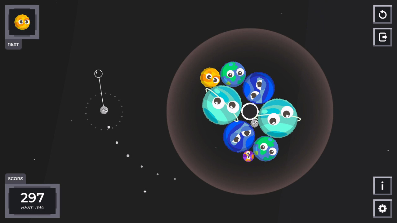 人造卫星游戏[Sputnika Game] 游戏截图2