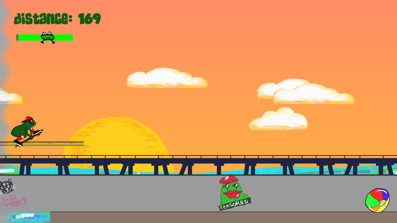 溜冰青蛙[Skater Frog] 游戏截图6