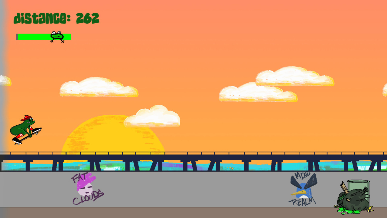 溜冰青蛙[Skater Frog] 游戏截图4