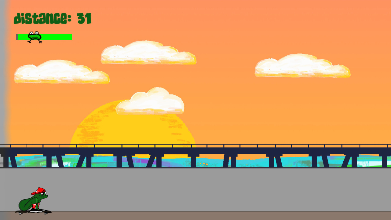 溜冰青蛙[Skater Frog] 游戏截图2