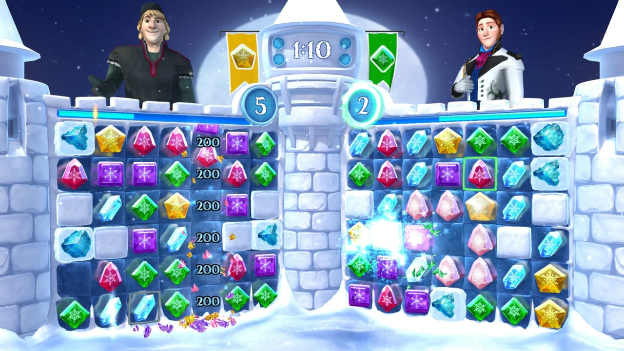 冰冻自由落体：打雪仗[Frozen Free Fall: Snowball Fight] 游戏截图4