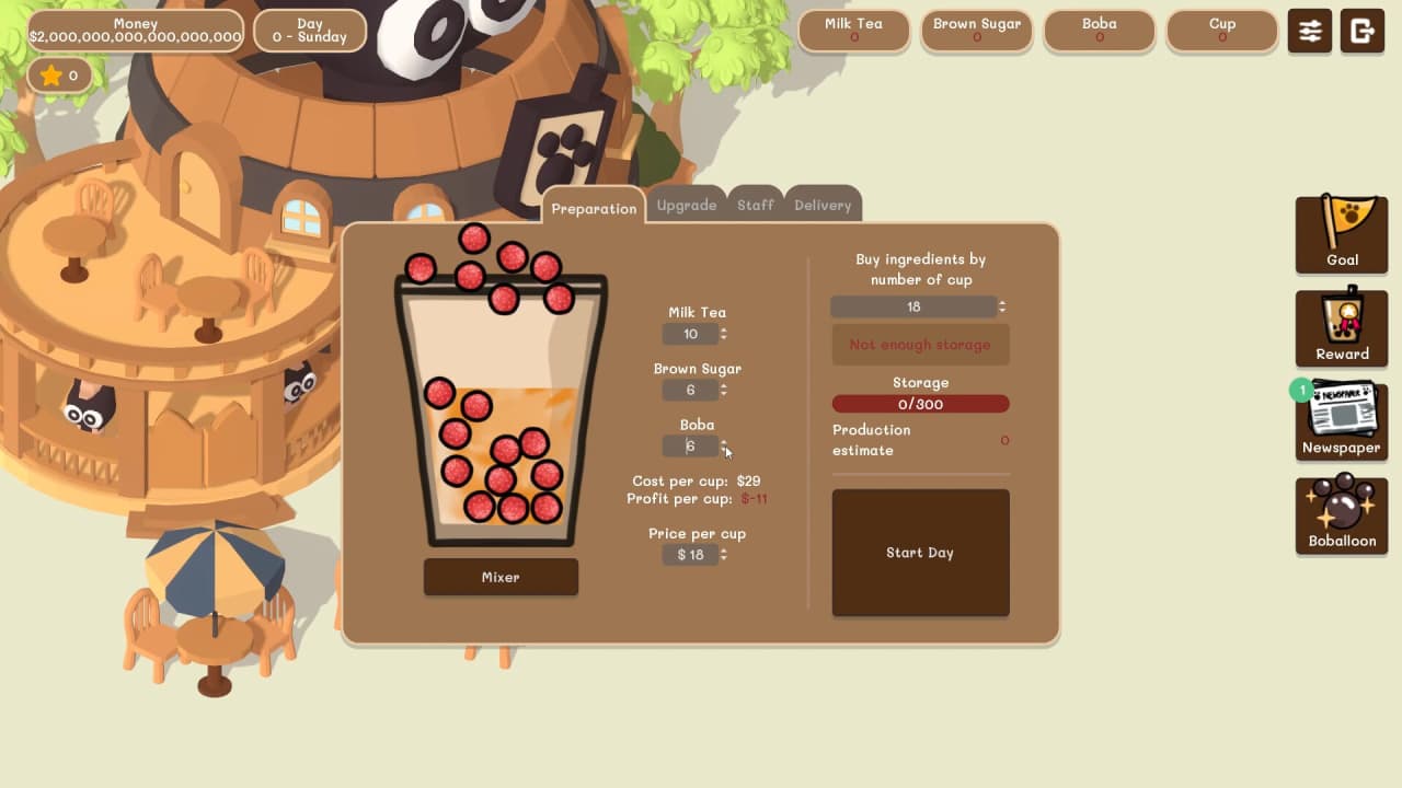 波巴模拟器：闲置商店管理[Boba Simulator : Idle Shop Management] 游戏截图3