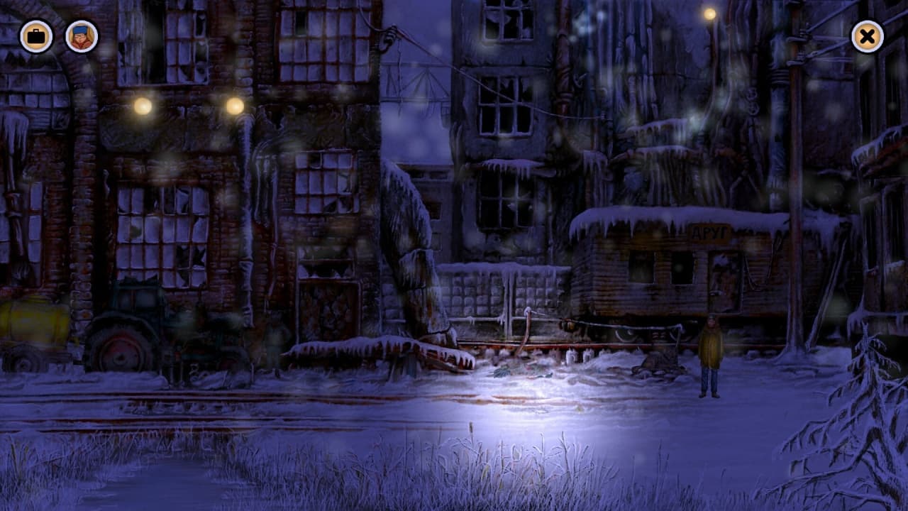 阿列克谢的冬天：夜间冒险[Alexey's Winter: Night Adventure] 游戏截图2