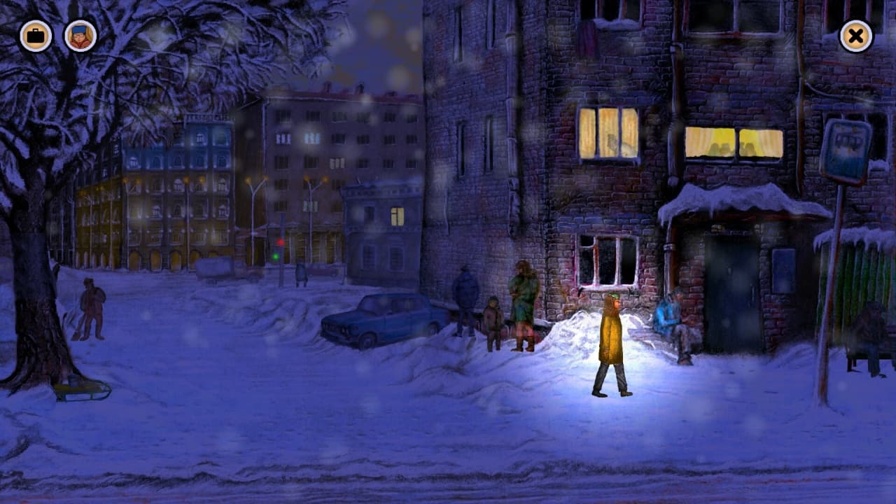 阿列克谢的冬天：夜间冒险[Alexey's Winter: Night Adventure] 游戏截图8