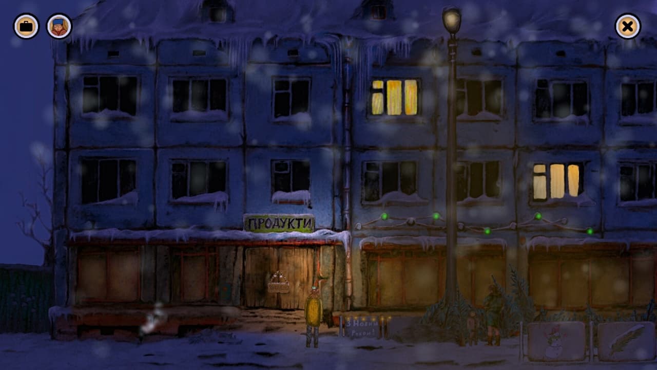 阿列克谢的冬天：夜间冒险[Alexey's Winter: Night Adventure] 游戏截图4