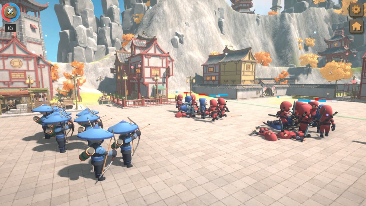 忍者大战：战斗模拟器[Ninja Wars: Battle Simulator] 游戏截图3