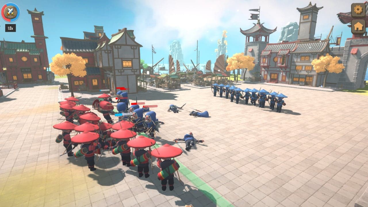 忍者大战：战斗模拟器[Ninja Wars: Battle Simulator] 游戏截图4