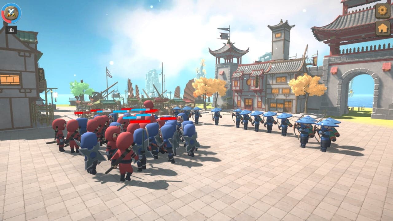 忍者大战：战斗模拟器[Ninja Wars: Battle Simulator] 游戏截图7