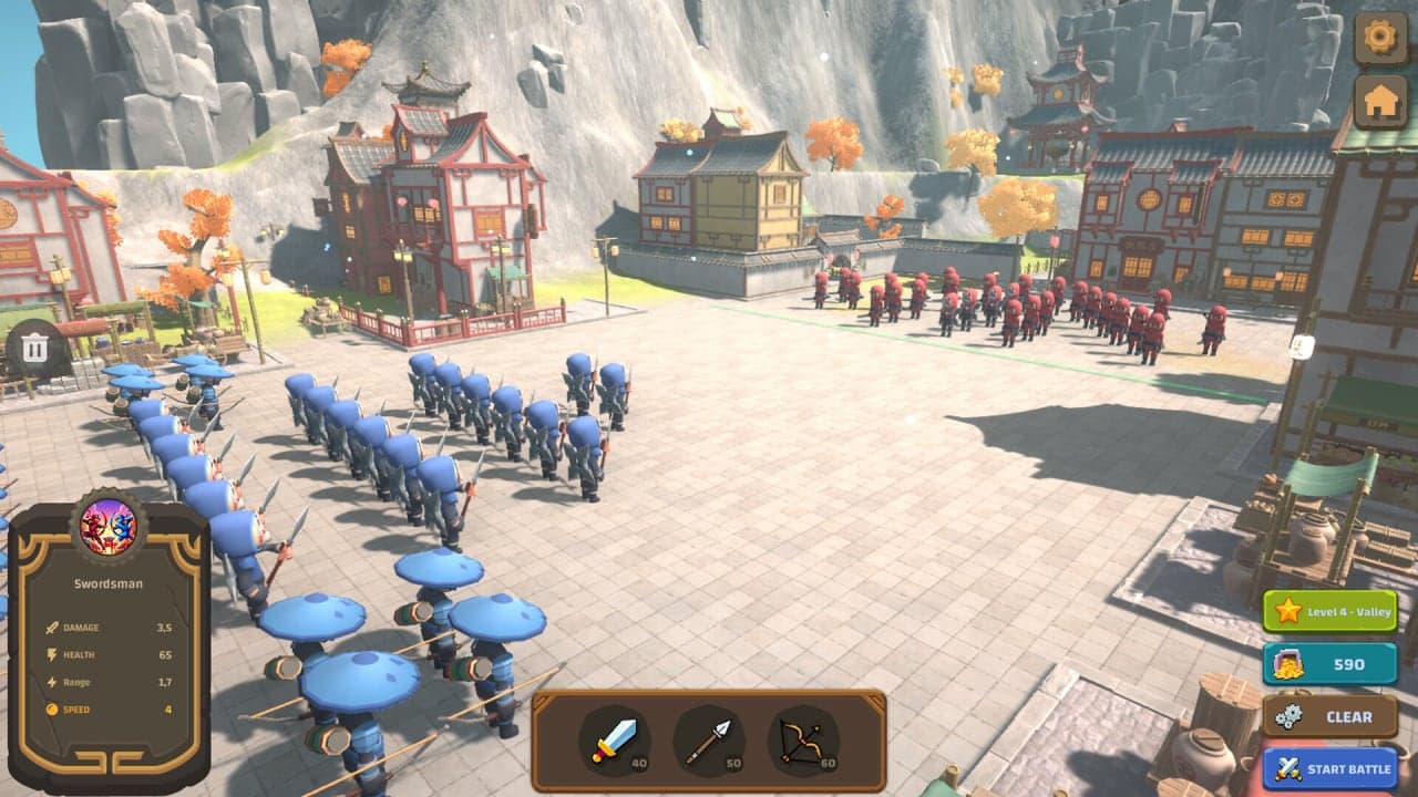 忍者大战：战斗模拟器[Ninja Wars: Battle Simulator] 游戏截图5