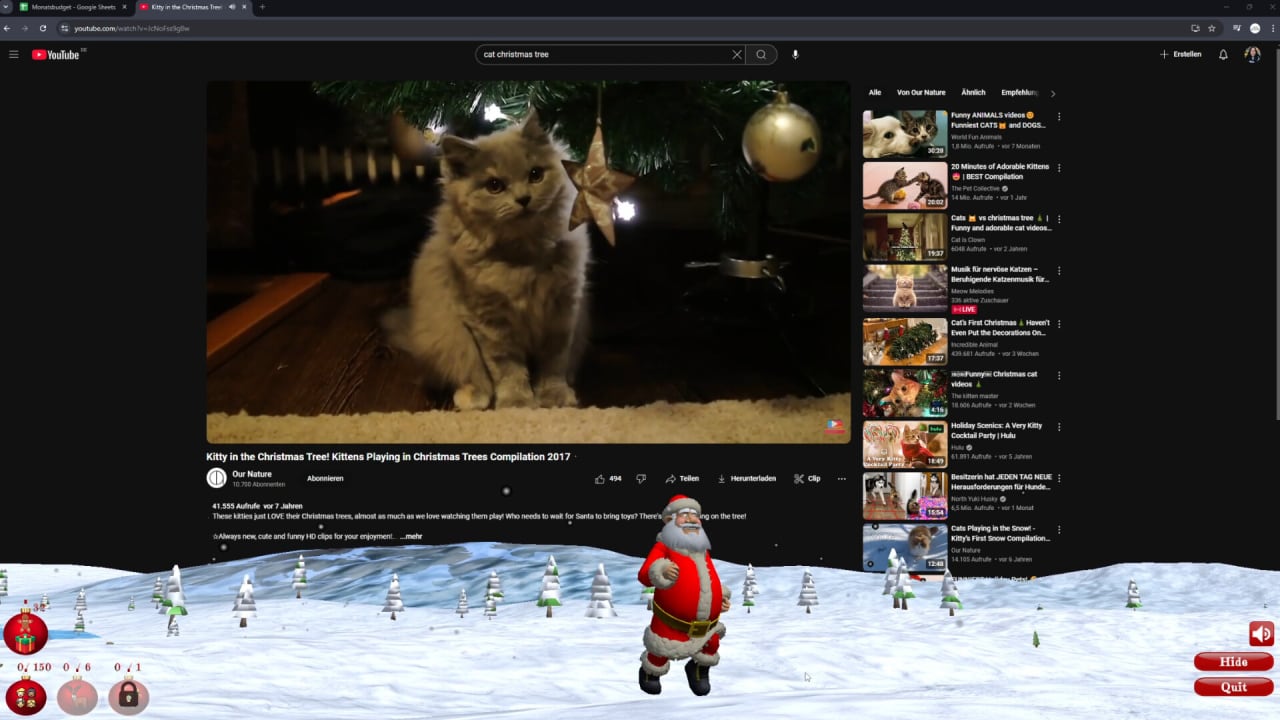 圣诞老人游戏纸[Santa Gamepaper] 游戏截图2