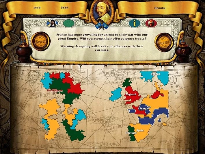 帝国主义2：探索时代[Imperialism 2: The Age of Exploration] 游戏截图2