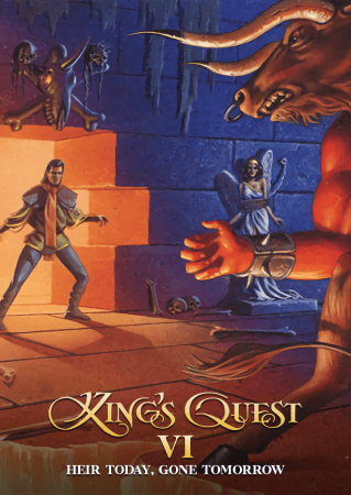 国王密使 6：今天的继承人，明日的离去[King's Quest 6: Heir Today, Gone Tomorrow] 游戏封面
