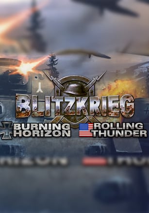闪电战：燃烧地平线 - 滚滚雷霆 - 钢铁之师[Blitzkrieg: Burning Horizon - Rolling Thunder - Iron Division] 游戏封面