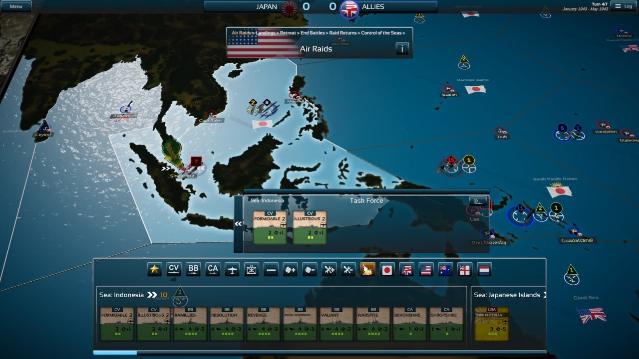 舰队司令：太平洋[Fleet Commander: Pacific] 游戏截图2