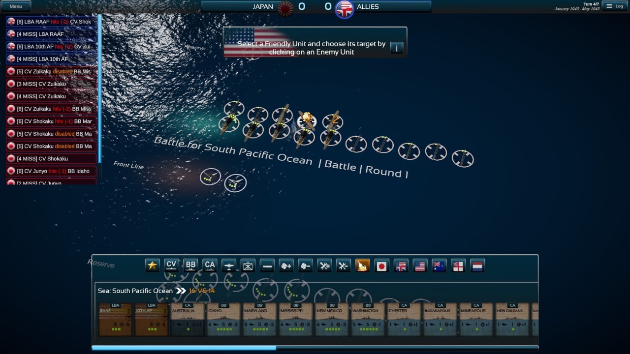 舰队司令：太平洋[Fleet Commander: Pacific] 游戏截图5