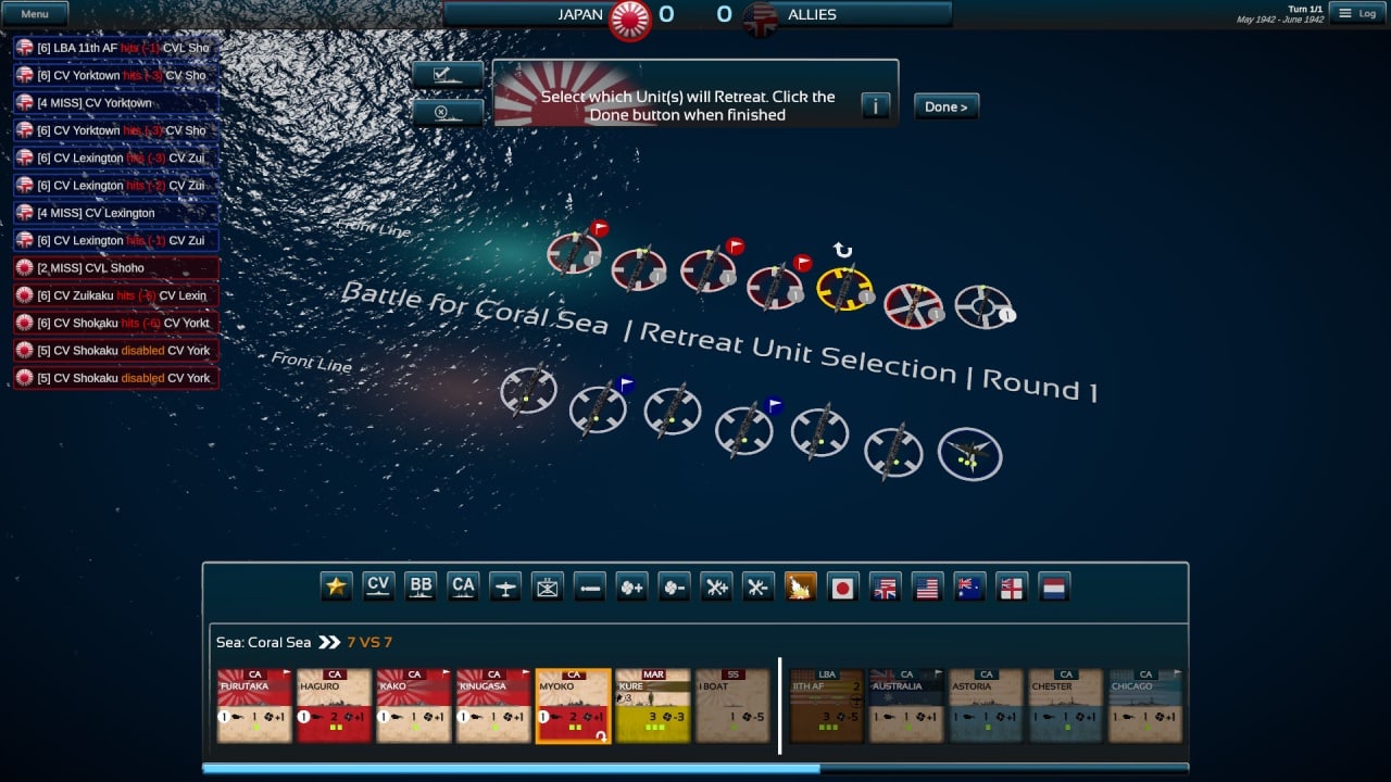 舰队司令：太平洋[Fleet Commander: Pacific] 游戏截图3