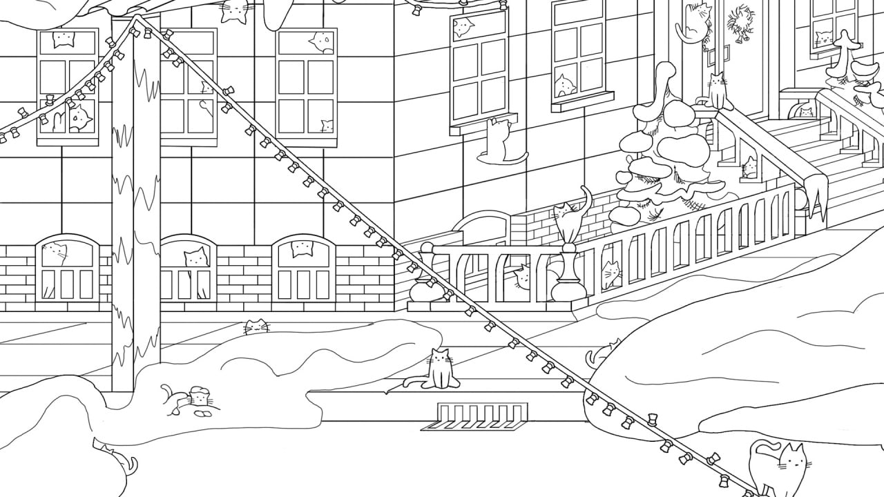 隐藏的冬猫[Hidden Winter Cats] 游戏截图6
