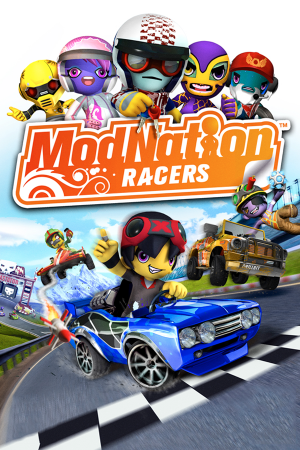 现代国家赛车手[ModNation Racers] 游戏封面