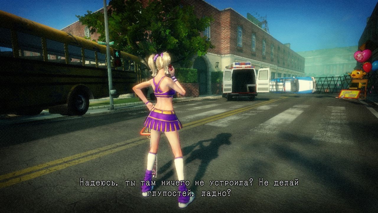 棒棒糖电锯[Lollipop Chainsaw] 游戏截图2