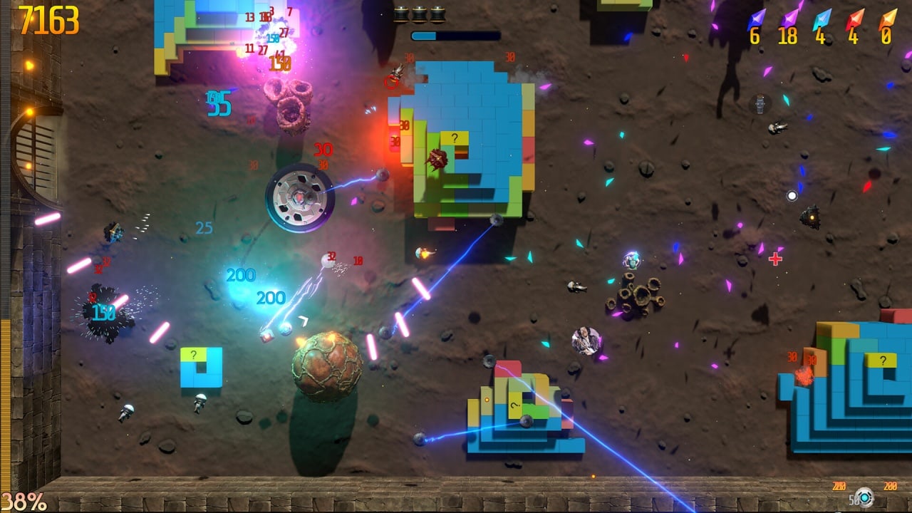 复古火箭袭击者[Retro Rocket Raiders] 游戏截图3