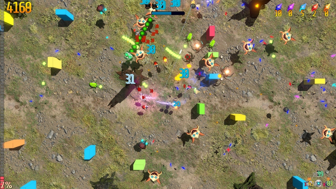 复古火箭袭击者[Retro Rocket Raiders] 游戏截图4