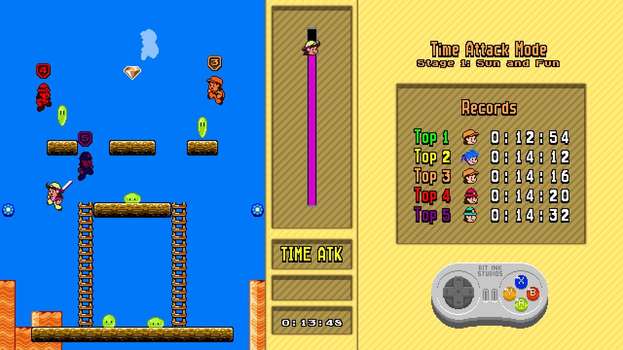 超级徒步联盟DX[Super Hiking League DX] 游戏截图4