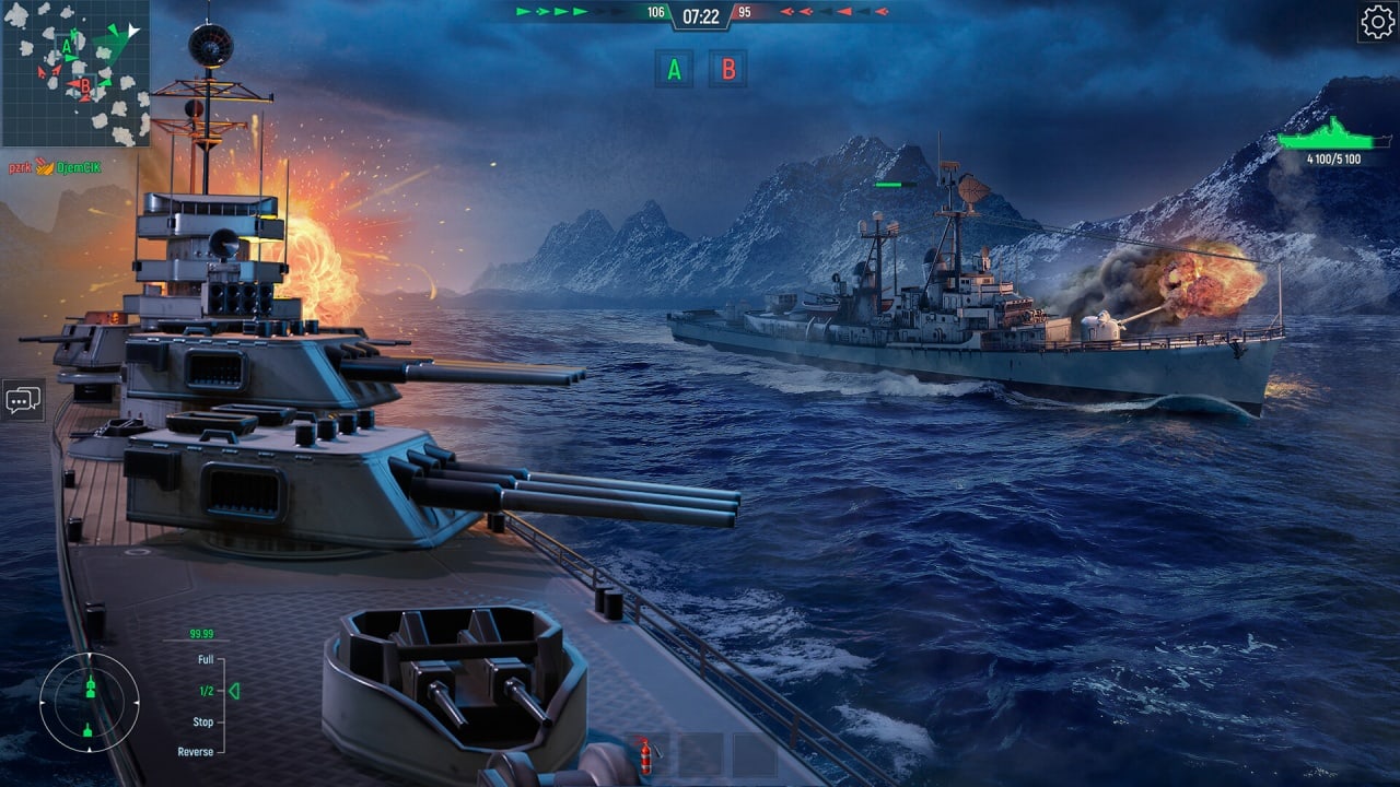 战舰力量：海战[Force of Warships: Naval Battle] 游戏截图2
