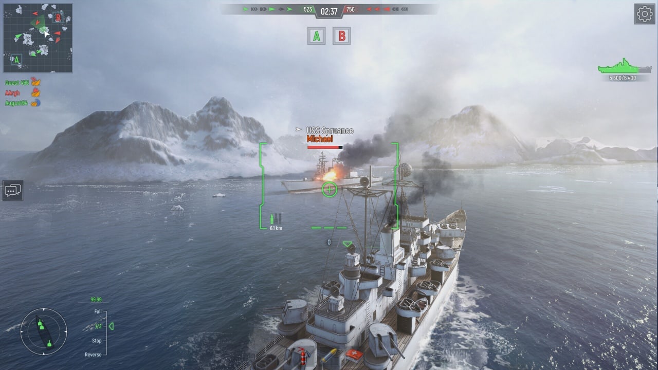 战舰力量：海战[Force of Warships: Naval Battle] 游戏截图5