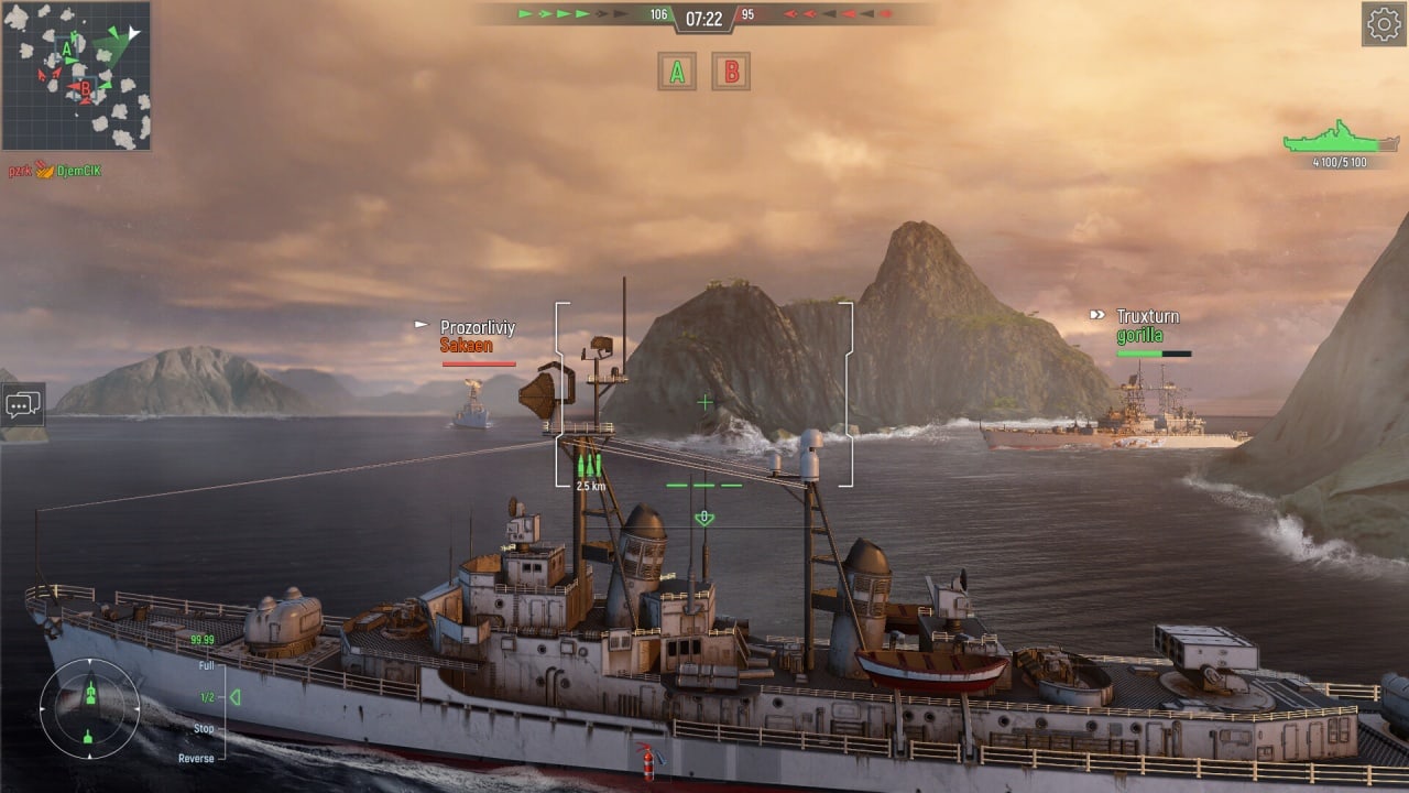 战舰力量：海战[Force of Warships: Naval Battle] 游戏截图4