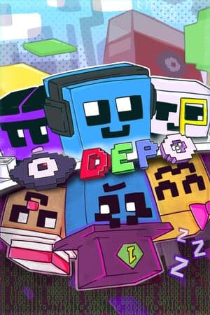 DEPO：死亡癫痫像素起源[DEPO: Death Epileptic Pixel Origins] 游戏封面