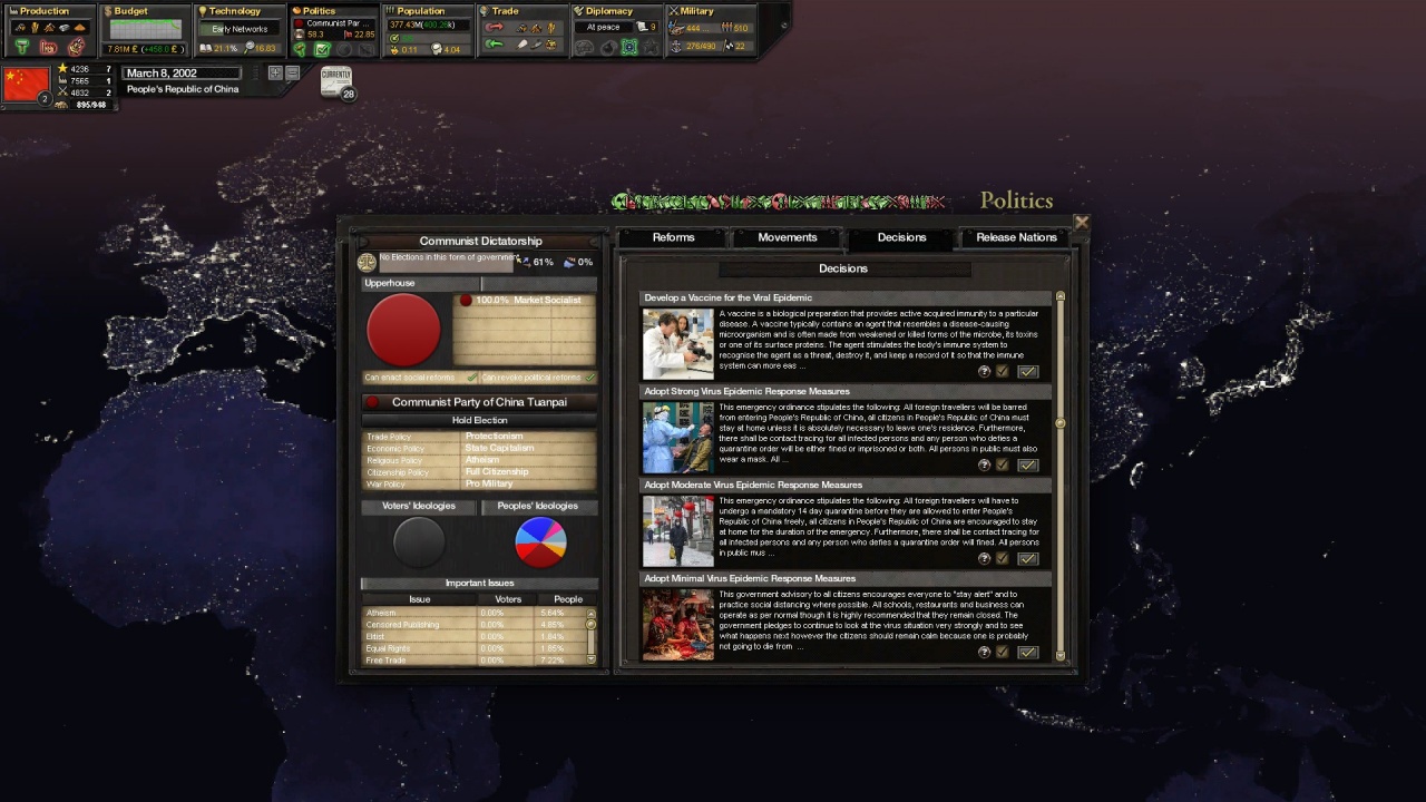 维多利亚2：黑暗之心-冷战增强模组[Victoria 2: Heart of Darkness - Cold War Enhancement Mod] 游戏截图3